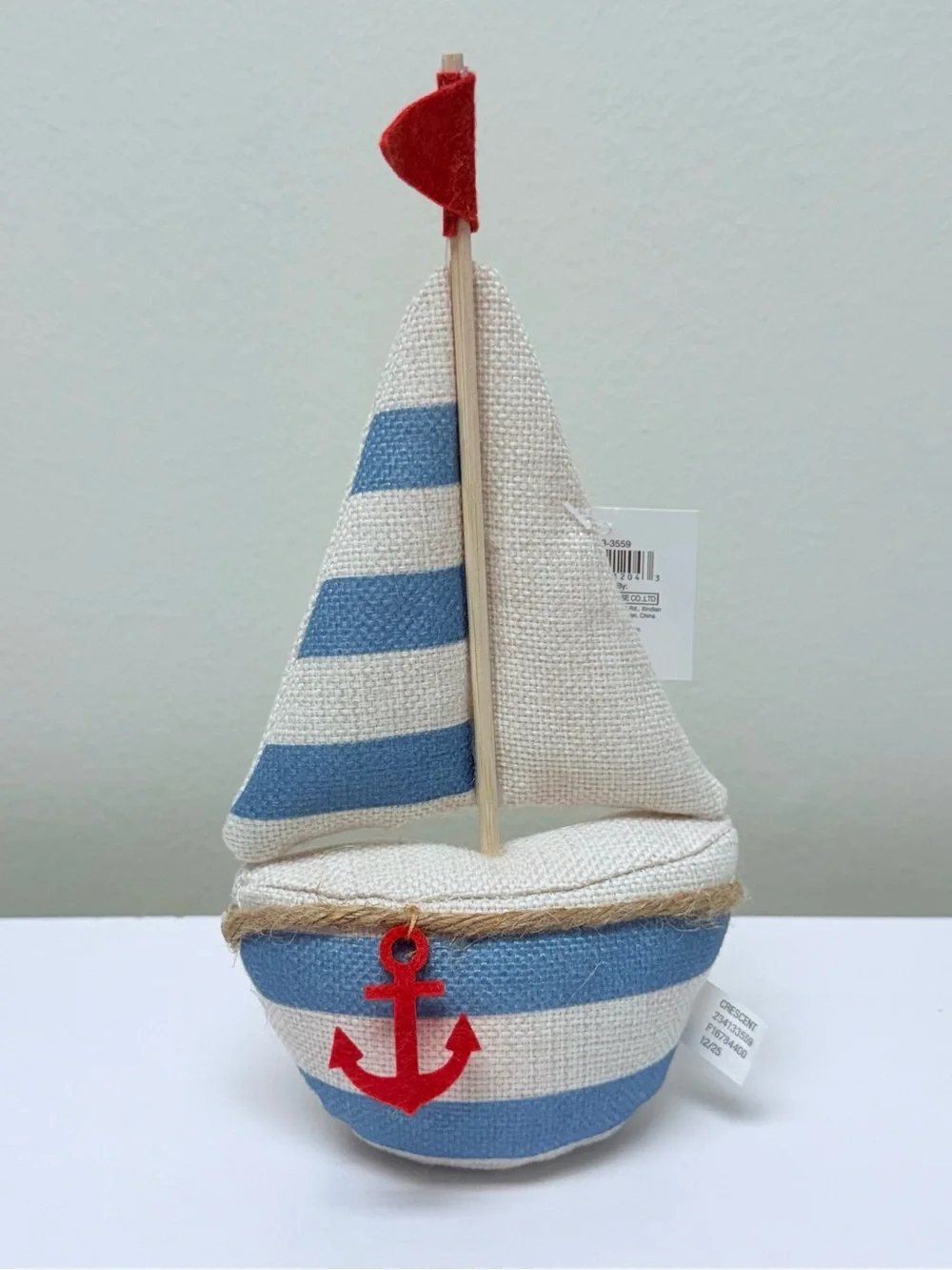 Sailboat -Novelty Plush Figural Target Bullseye's Playground Summer Collection